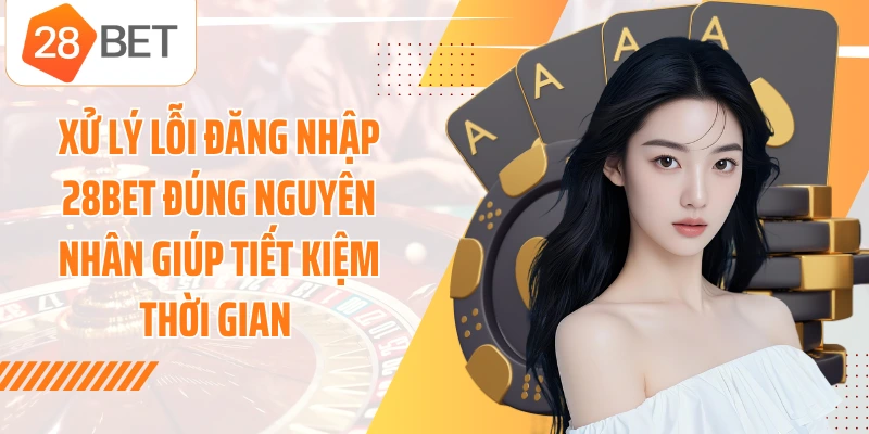 Xử lý lỗi đăng nhập 28BET đúng nguyên nhân giúp tiết kiệm thời gian 